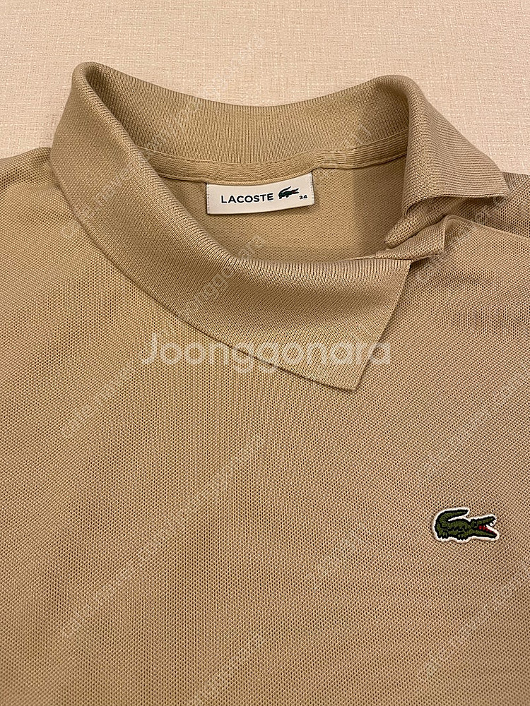 라코스테 사선 플라켓 폴로 베이지 34 PF600E-5...--2