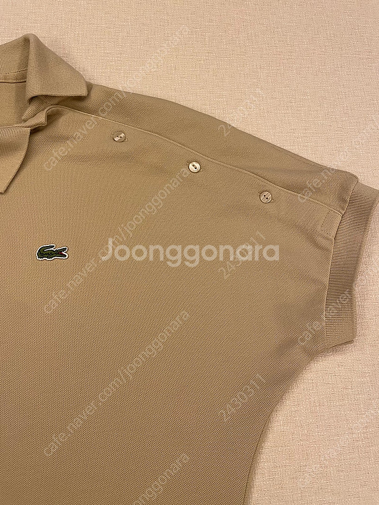 라코스테 사선 플라켓 폴로 베이지 34 PF600E-5...--3