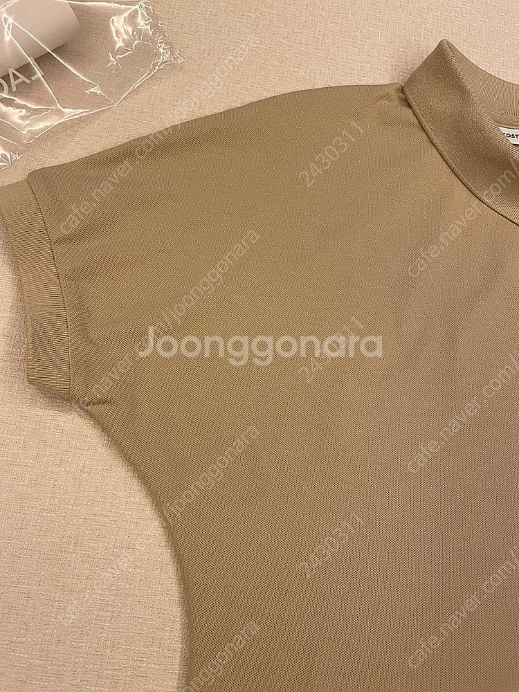 라코스테 사선 플라켓 폴로 베이지 34 PF600E-5...--4