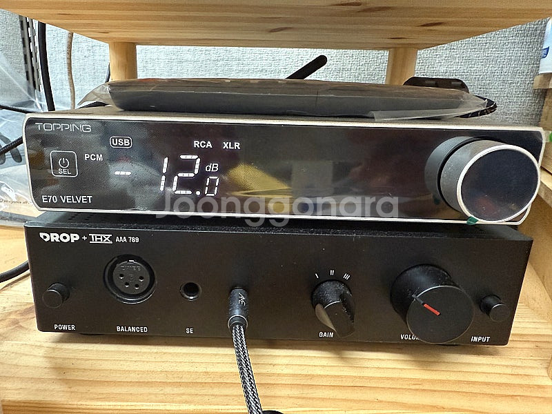 TOPPING 토핑 E70 VELVET 벨벳 DAC 실...--0