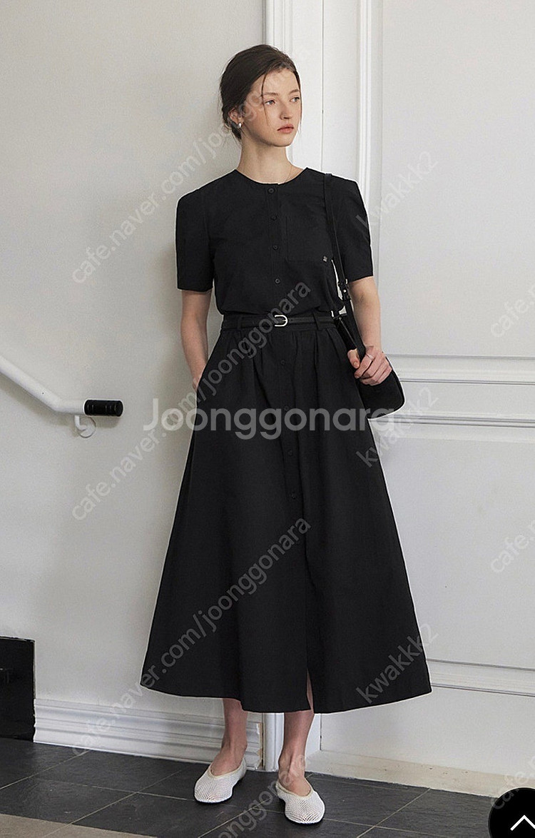 아티드 투웨이 원피스 블랙 55사이즈--0