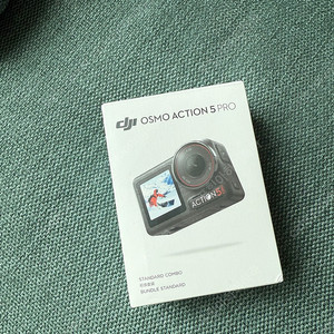 DJI 오즈모 액션5프로 스탠더드 콤보 액션캠 (미개봉)