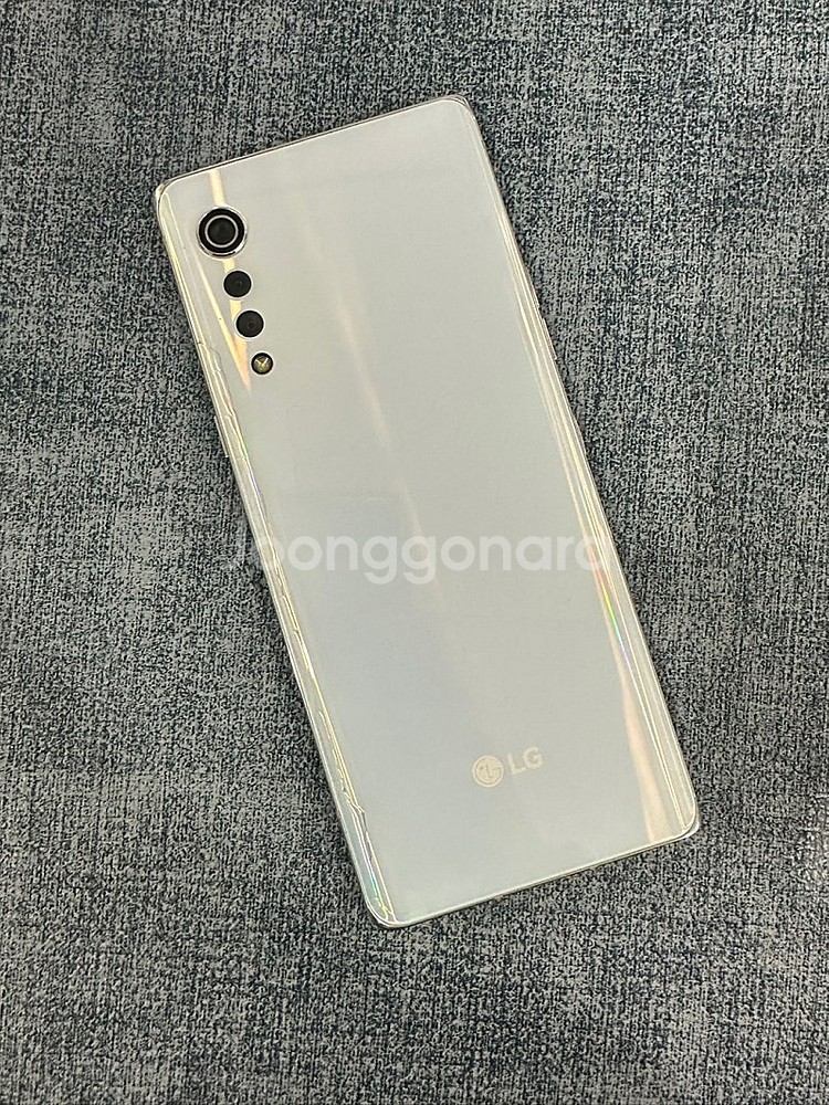 LG 벨벳 128G 화이트 21년 1월개통 무잔상 작은...--1