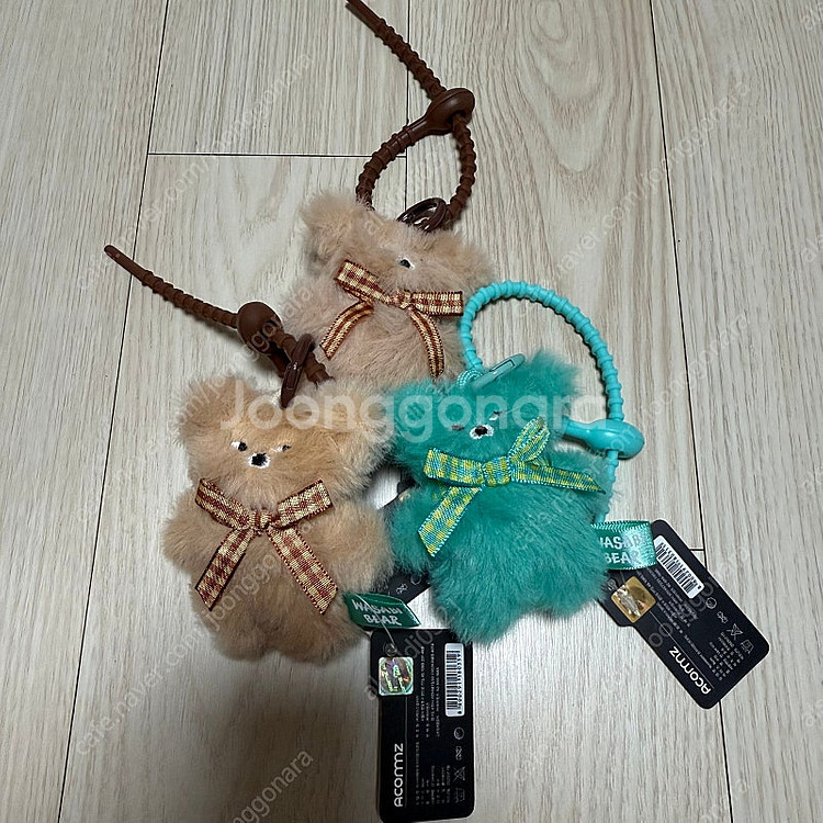 와사비베어 키링,컬러데코링 (새상품)--0