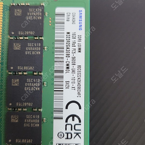 삼성 메모리 DDR5 PC5-44800 16GB 5600MHz 데스크탑 용 미사용 새거 5만5천