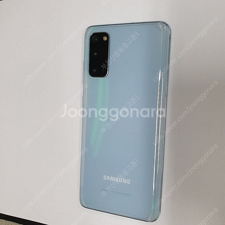 203186 갤럭시S20 블루 128기가 KT 무잔상중...--0
