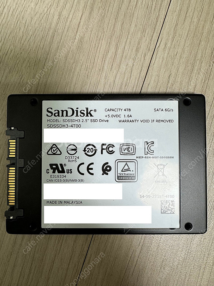 샌디스크 울트라 3D SSD 4tb 판매--2