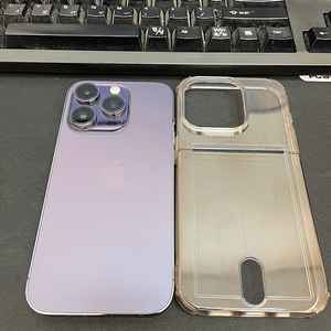 아이폰14프로 퍼플 256GB 상태좋은 중고65만팝니다.