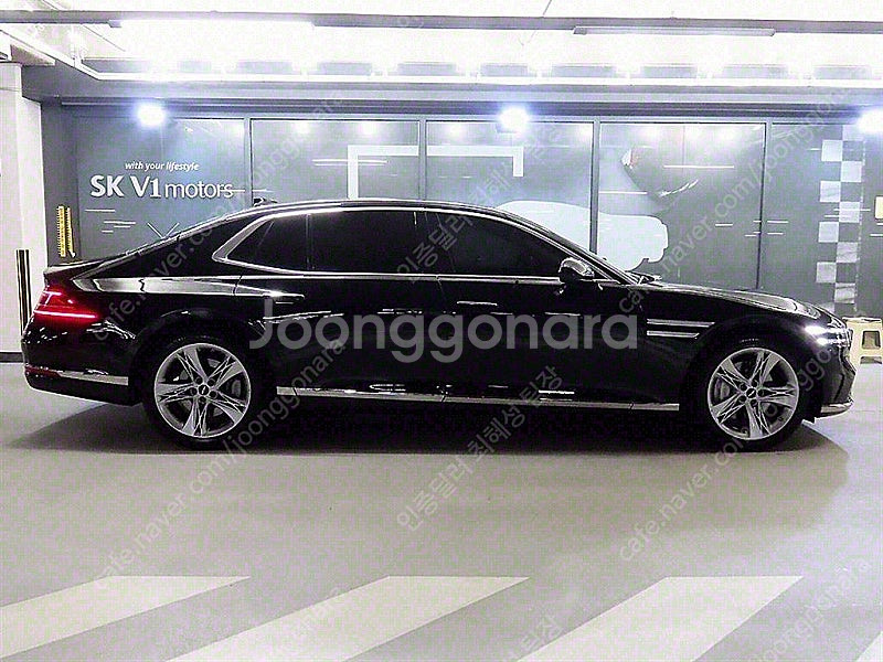 제네시스 G90 중고 제네시스 중고 가격 검정색 202...--3