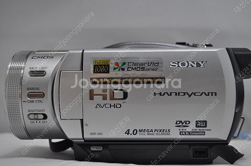 소니DVD캠코더HDR-UX1팝니다--0