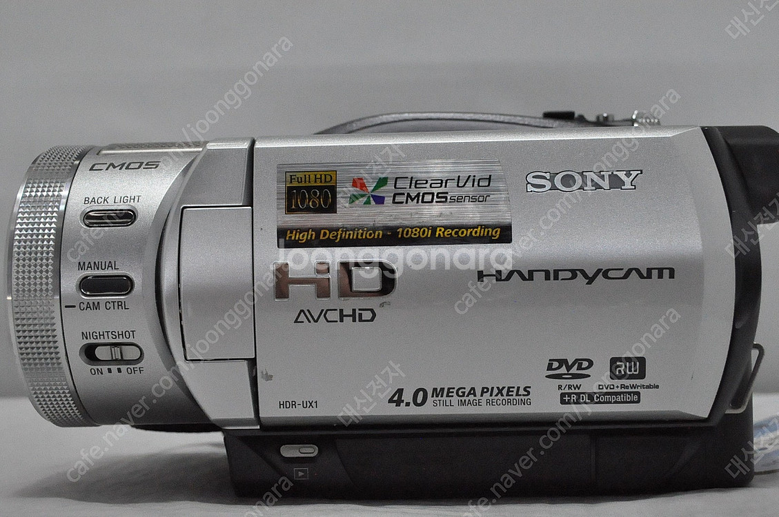 소니DVD캠코더HDR-UX1팝니다--2