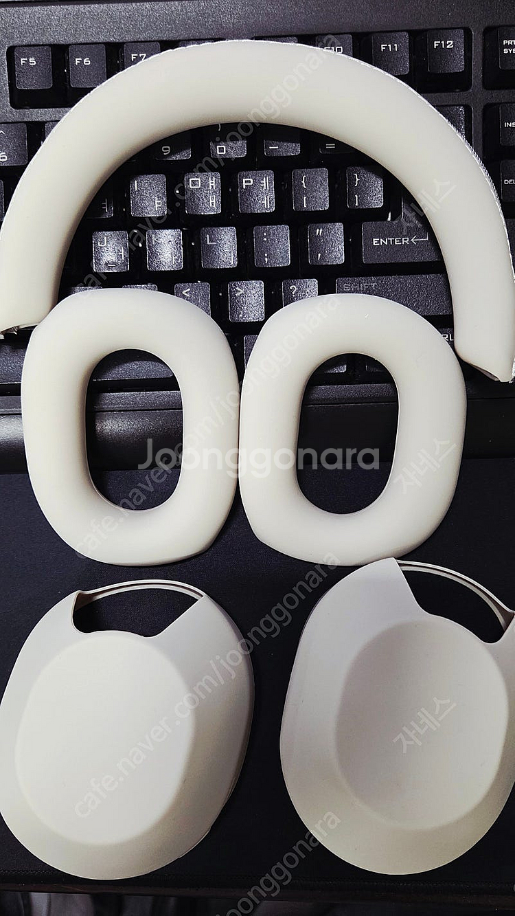 SONY WH-1000XM5 시리즈 실리콘 커버 베이지--0