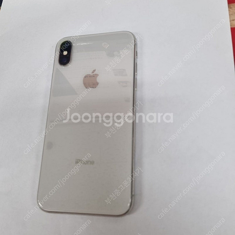 495774 아이폰X 64 실버 A급 중고폰 19만 배...--0