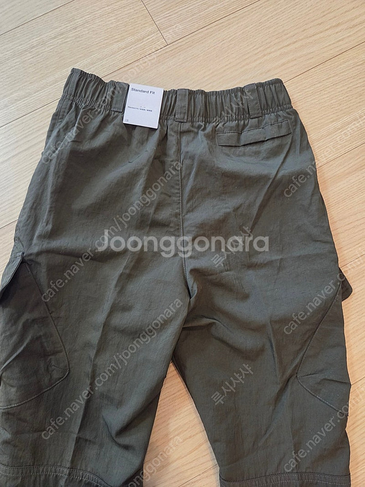 [새상품] 나이키 키즈 주니어 우븐 카고 팬츠 카키 L...--5