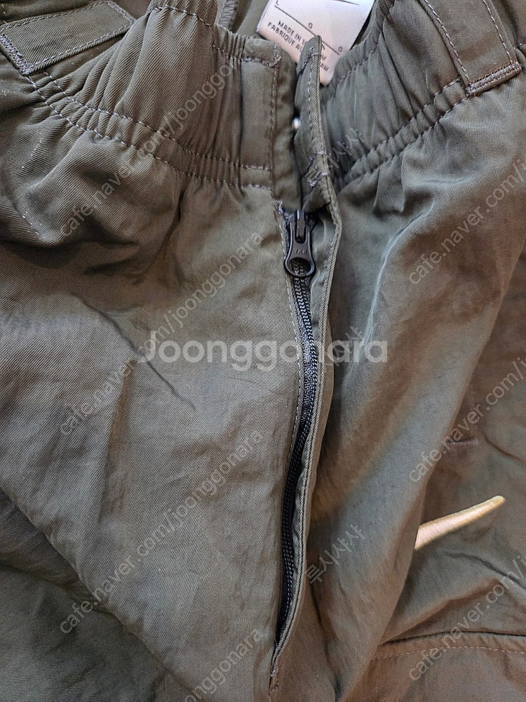 [새상품] 나이키 키즈 주니어 우븐 카고 팬츠 카키 L...--7
