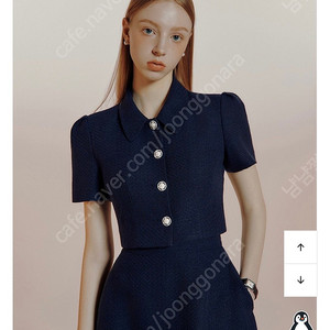 이바나헬싱키 Russu tweed Crop jacket