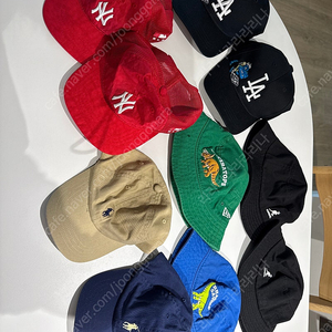 뉴에라, 캉골,폴로, mlb 유아 모자 판매 (일괄)