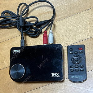 (가격 인하)사운드 블라스터 x-fi thx 팝니다