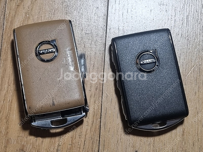 볼보 XC90 17년 스마트키 낡고 오래된 키케이스 교...--0
