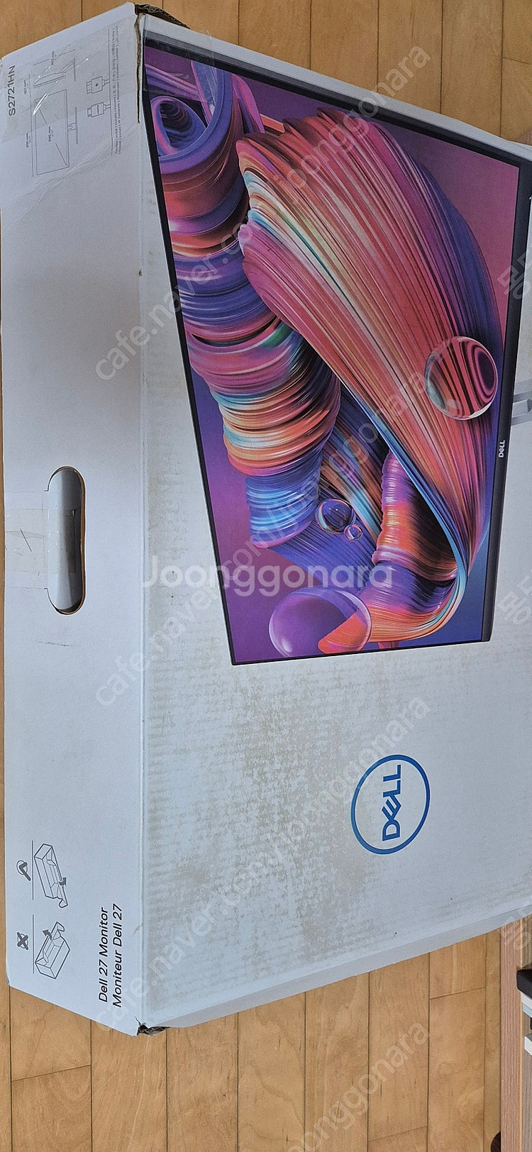 델 27인치 모니터 DELL S2721HN--4