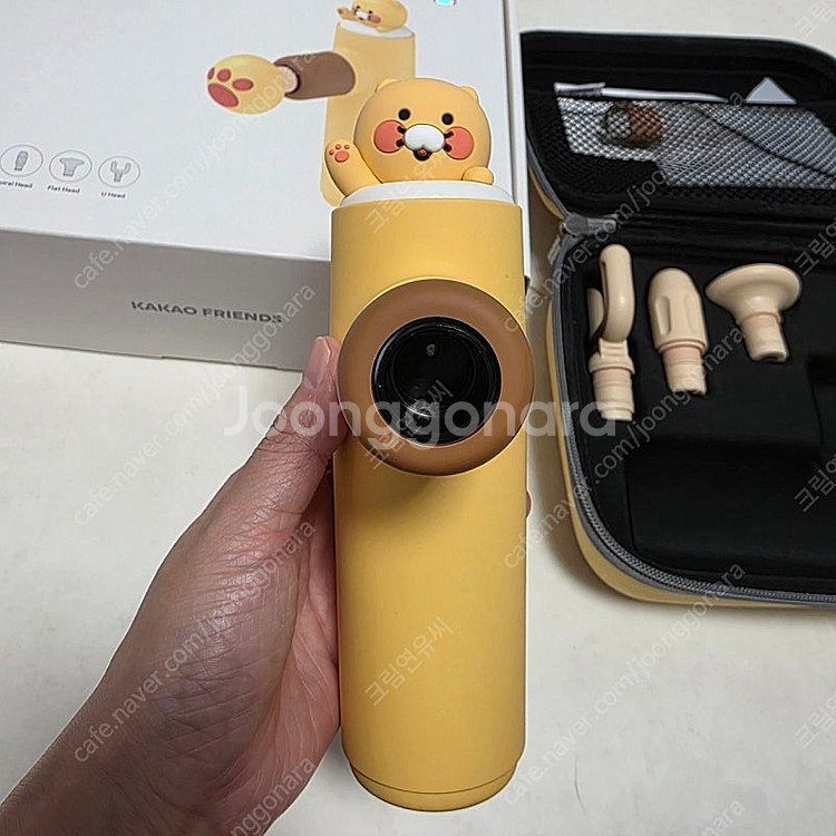 카카오프렌즈 춘식이 핸디 안마기 택포--1