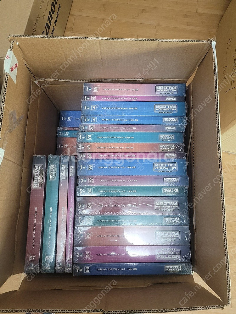 데아고스티니 밀레니엄팔콘 (에칭셋포함) 분양--1
