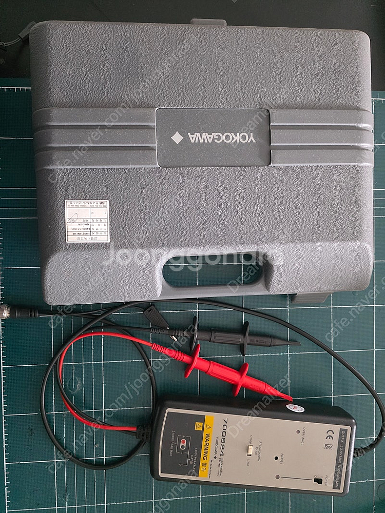 YOKOGAWA Differential Probe 700924 모델 판매합니다.--0