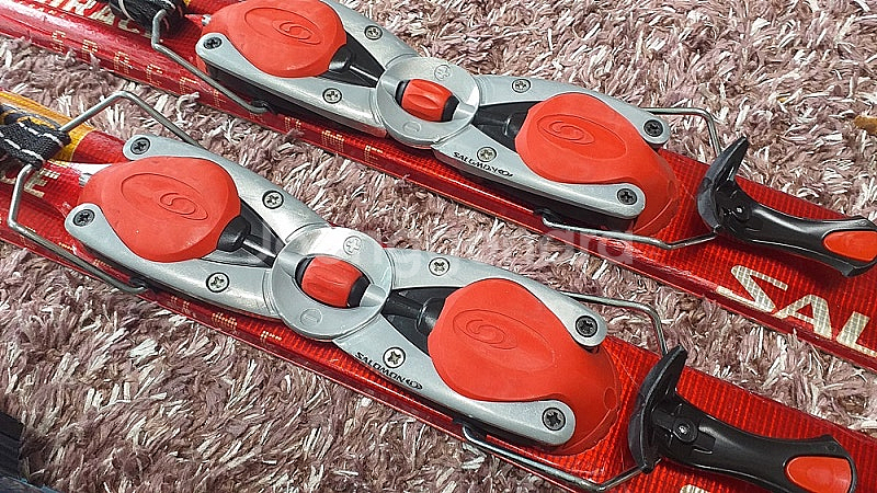 살로몬 숏스키(스키 99.9cm,부츠280mm)--4