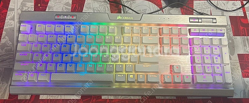 커세어 기계식 키보드 K70 RGB MK.2 SE (은...--0