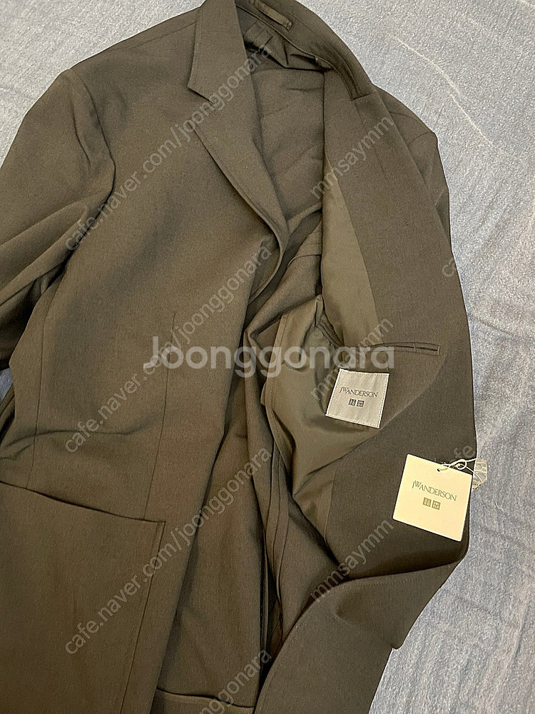 유니클로 앤더슨 감탄블레이저L XL 이벳필드 엔젤 숏팬...--3