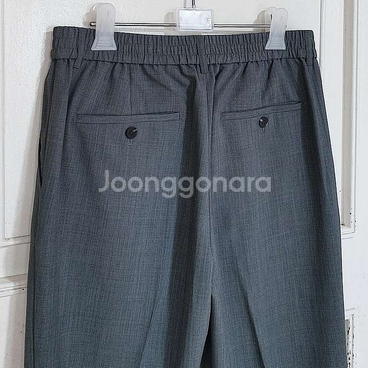 [새옷]남성슬랙스34 여름바지 정장팬츠 밴딩바지 쿨맥스--1