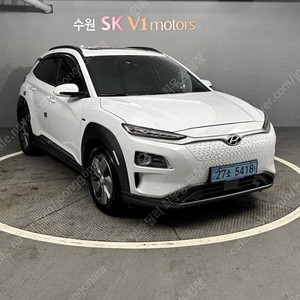 중고차 현대 코나 일렉트릭 중고 흰색 2019년식 47,772km 프리미엄 중고차가격비교