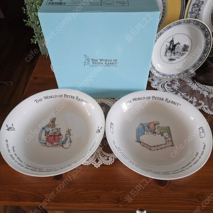 일본 피터래빗 카레접시세트(4장) 판매해요(택포)