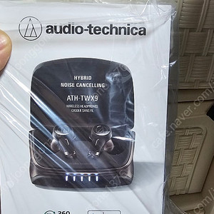 오디오테크니카 ATH-TWX9 블랙 17만원