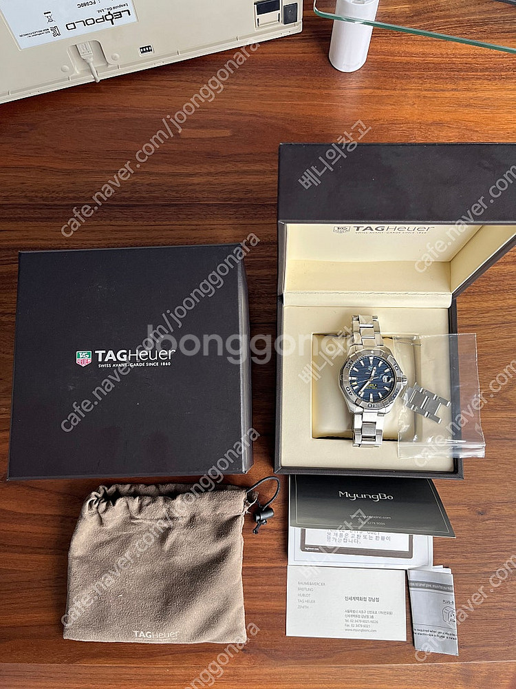 [직접찍은사진 有] 태그호이어 아쿠아레이서 300 WA...--3