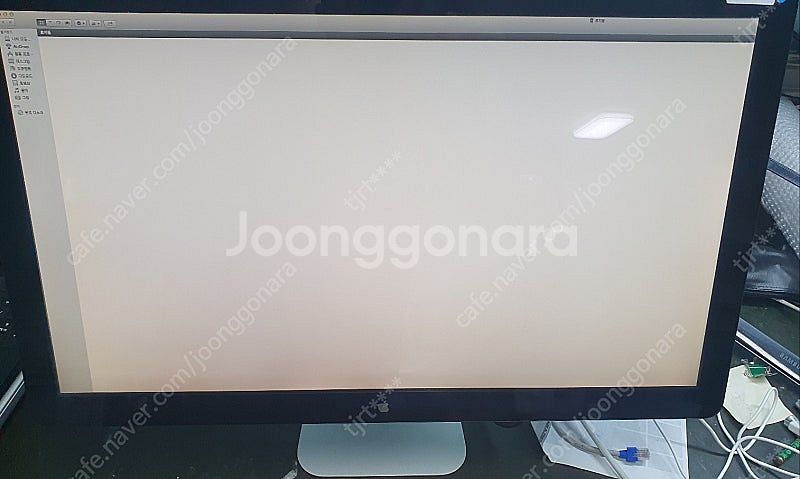 애플 시네마디스플레이 27인치 A1316 모니터--2