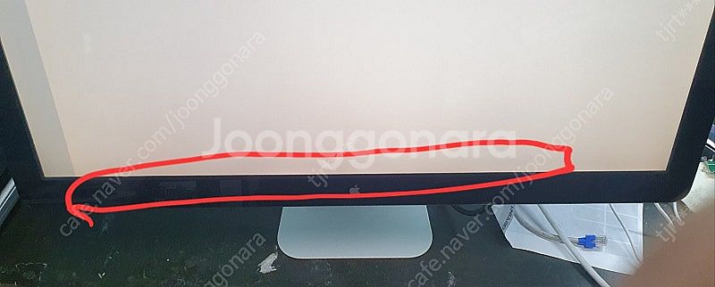 애플 시네마디스플레이 27인치 A1316 모니터--3