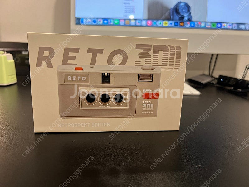 레토(RETO) 3D카메라 레트로 에디션(화이트) 1대...--0