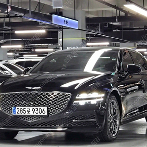 제네시스 G80 중고 제네시스 중고 가격 검정색 2022년식 84,650km 2.5 가솔린 터보 AWD 중고자동차
