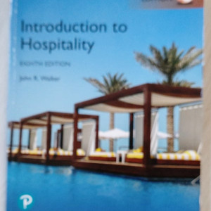 Introduction to Hospitality, Global Edition 8판 판매합니다.John R. Walker (지은이) Pearson Education