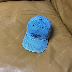 Supreme 슈프림 워시드 데님 6패널 볼캡 모자 (Washed Denim)