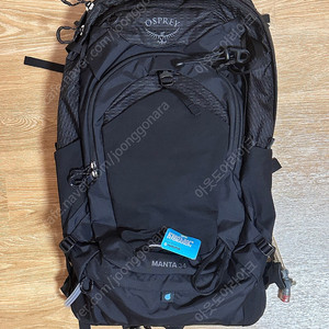 [새제품] 오스프리 만타 34L 블랙 백팩 판매합니다