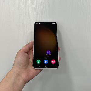 95463 갤럭시S23 크림 256GB 자급제 부산 중고폰 팝니다 35만원