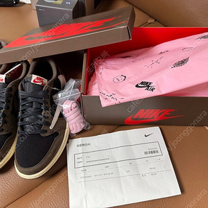 [270] 나코탭 조던1 스캇 로우 모카 Jordan 1 x Travis Scott Retro Low OG SP Mocha