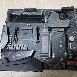 부산) amd 기가바이트 x570 어로스 엘리트 보드