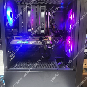 (개인)라이젠 9600X , RTX 4060Ti , 램 32GB , SSD 1TB 신품급 게이밍 컴퓨터 데스크탑 PC 팝니다.