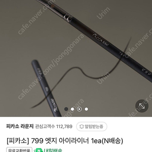 피카소 브러쉬 799 엣지 아이라이너