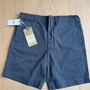 RRL 오피셔 치노 반바지 네이비 32