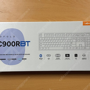 레오폴드 키보드 FC900RBT 그레이블루 저소음적축 판매합니다.