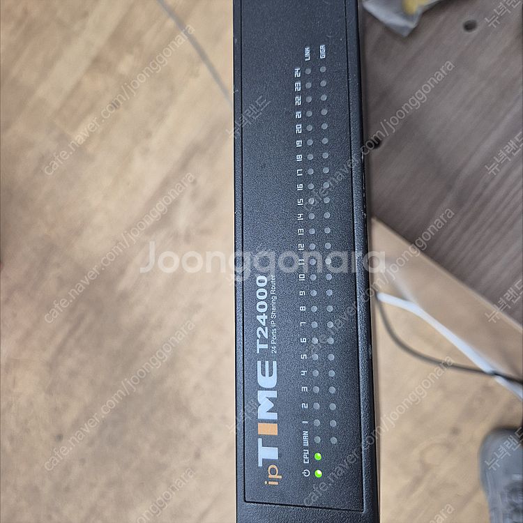 iptime t24000 24포트 유선공유기--0